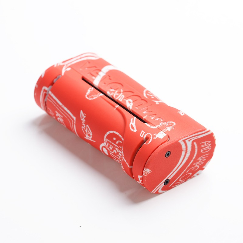 Authentic Vapor Storm Eco 90W Mechanical Box Mod - Vapo on White, ABS, 1 x 18650