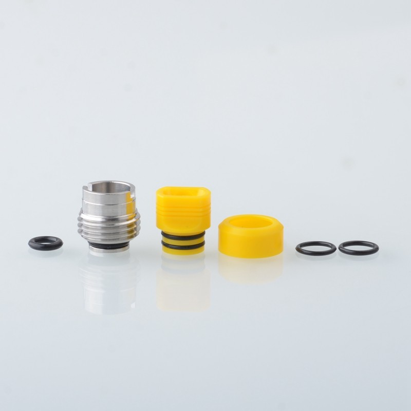 PRC Quantum 510 Drip Tip for for SXK BB Billet Box Mod Kit SS Base + POM Mouthpiece