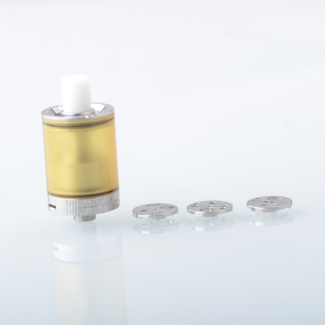 Mea Culpa MTL RTA Rebuildable Tank Vape Atomizer w/ Airdisks 3.5ml, 22mm Diameter