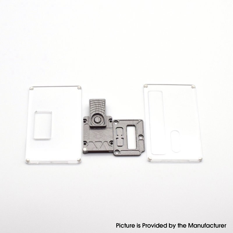Mission XV Topo Inner Plate Set + Front / Back Plate for SXK BB / Billet Box Mod Kit Aluminum + Acrylic