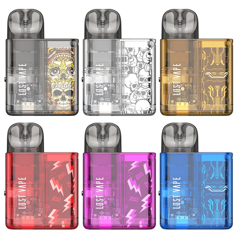 Authentic Lost Vape Ursa Baby Pod System Kit 800mAh 2,5 ml 0,8 ohm