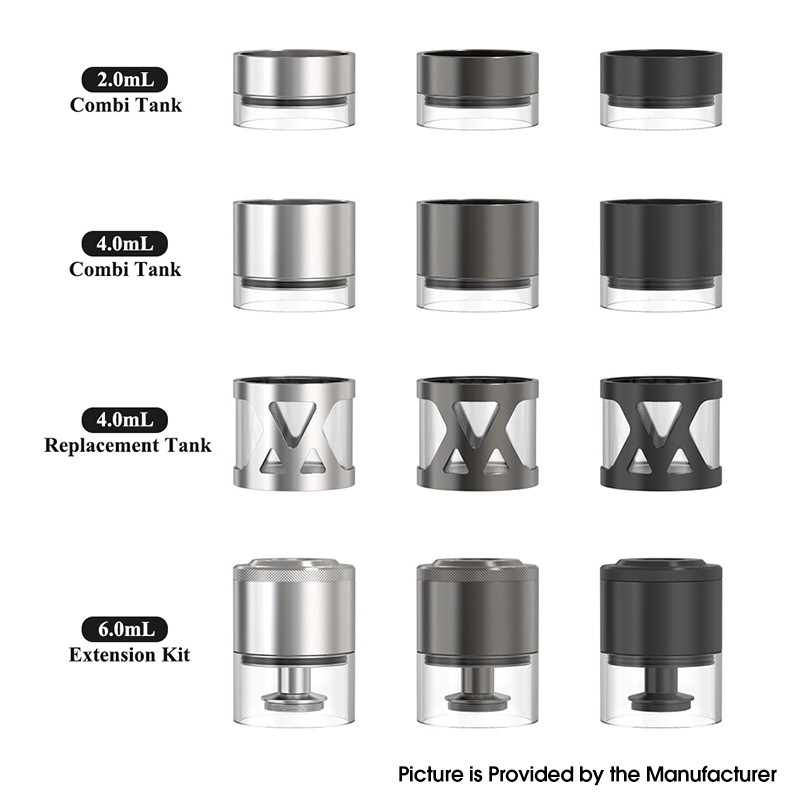 Authentic Ambition Mods Replacement 6.0ml Extension Kit for Bishop MTL RTA 2.0ml / 4.0ml