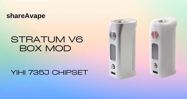 Stratum V6 Style VW Box Mod 1 x 18650, Yihi 735J Chipset