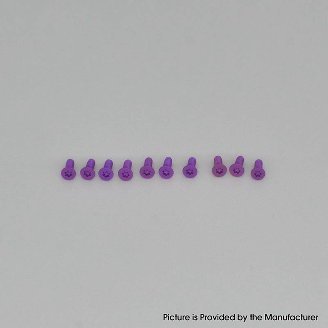 Authentic MK MODS Replacement Titanium Screws for VandyVape Pulse AIO V2 Mod Kit (10 PCS)