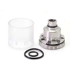 Kit de tubo de tanque corto de reemplazo SXK para Hussar RTA 2023 - Silver, 316SS + PCTG