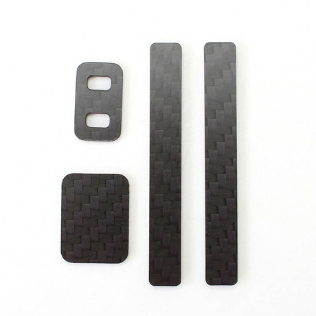 SXK Button Set for SXK SVA AIO-X Style Boro Box Mod Carbon Fiber