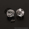 YFTK Bottom Intake Base with 5 Air Pins for Ambition Mods Bishop MTL RTA – Silver