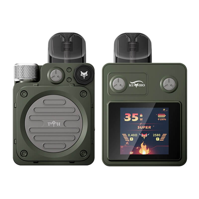 Authentic Kumiho THOTH T Pro Pod Kit– 1300mAh, 2ml Refillable Pod System