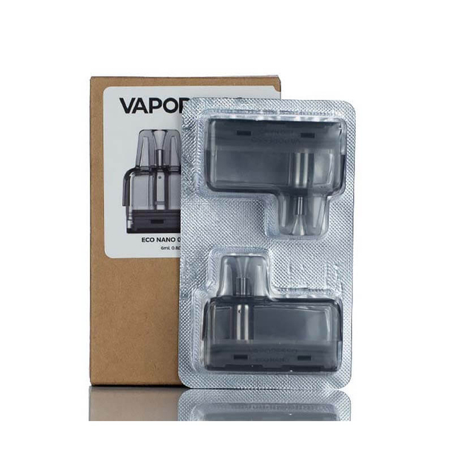 Authentic Vaporesso ECO Nano Pod Cartridge for ECO Nano Pro Kit – 6ml, 0.6ohm (2PCS)