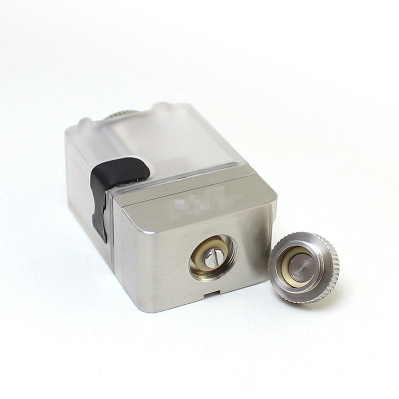 SXK Alien EVL Style Rab Bridge Tank для SXK BB / Billet Box - Silver, 316SS + ПК, 4,0 мл, 1,0 / 1,5 / 2,0 / 2,5 / 3,0 мм