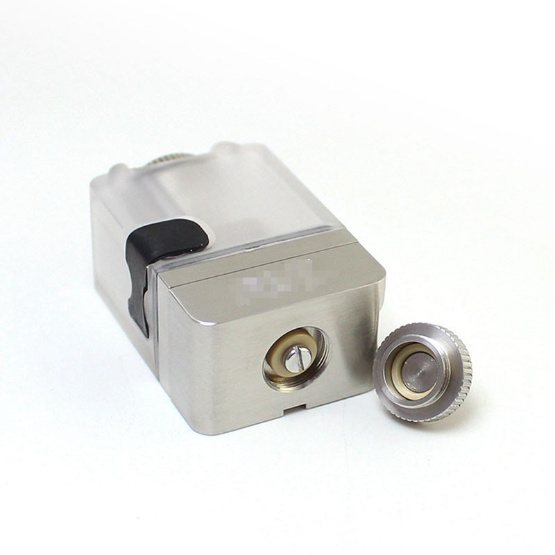 SXK Alien EVL Style Rab Bridge Tank для SXK BB / Billet Box - Silver, 316SS + ПК, 4,0 мл, 1,0 / 1,5 / 2,0 / 2,5 / 3,0 мм