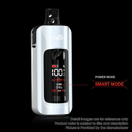 Authentic Eleaf iStick P100 100W Pod System Vape Mod Kit, 3400mAh, 4.5ml, 0.2ohm / 0.4ohm