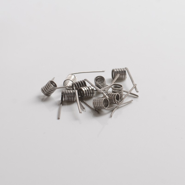 Authentic Wotofo Dual Core Fused Clapton Pre-built Coil Wire for RDA / RTA / RDTA - Ni80, 0.9ohm, 2 x 30GA + 38GA (10 PCS)
