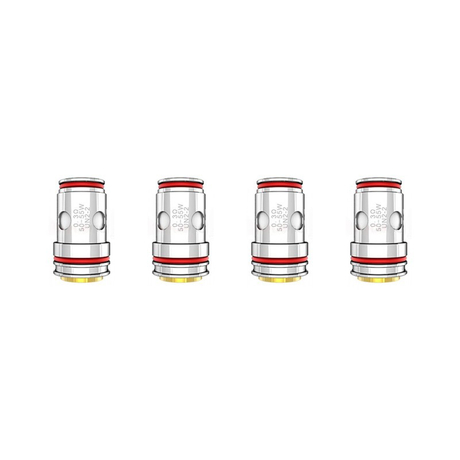 Authentic Uwell Crown 5 FeCrAl UN2-2 Dual Mesh Coil - 0.3ohm (50~55W) (4 PCS)