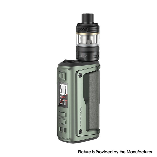 Authentic Voopoo Argus GT II 2 200W VW Vape Box Mod Kit with Maat Tank VW 5~200W, 2 x 18650, 6.5ml, 0.15/ 0.2ohm