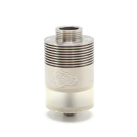 SXK Paravozz Cyclone Cool XL RDTA Rebuildable Dripping Tank Vape Atomizer Titanium Alloy 22mm Diameter