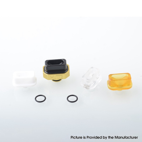 Kontrl Mag 510 Drip Tip Aluminum + Teflon / POM / PEI / PC, 4 x Mouthpieces