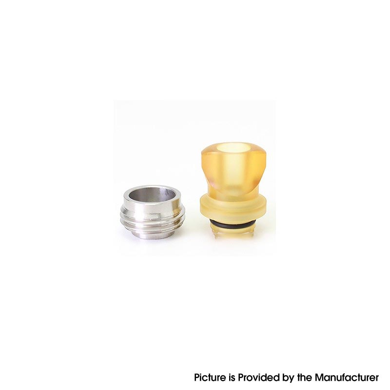 SXK Monarchy Thick Hybrid Style DL Drip Tip for BB / Billet / Boro AIO Box Mod