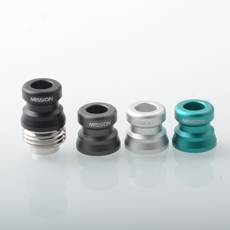 Mission XV Cosmos Drip Tip Set for BB / Billet Box Mod Stainless Steel + Aluminum