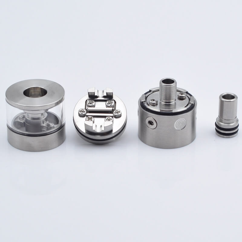 YFTK pNeumatyca Style RTA Rebuildable Tank Atomizer with 4.2ml Tank Tube 3.5ml, 22mm Diameter
