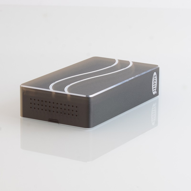 Original Sigelei 100w Plus Box Mod Black, Aluminum Alloy, 10W~100W, 2 x 18650