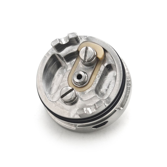 Moka RTA Rebuildable Tank Vape Atomizer w/ 7 Air Pins + 3 Chambers - Sliver, 4.5ml, 22mm