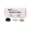 SXK Monarki Mobb v RBA Jembatan Penggantian Dekoratif - POM putih + POM Hitam + Peek (3 PC)