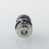 Mission Never Normal Drip Tip pour BB / Billelet / Boro AIO Box Mod - SS + Resin, insert d'air 1,5 mm / 2 mm / 3,5 mm