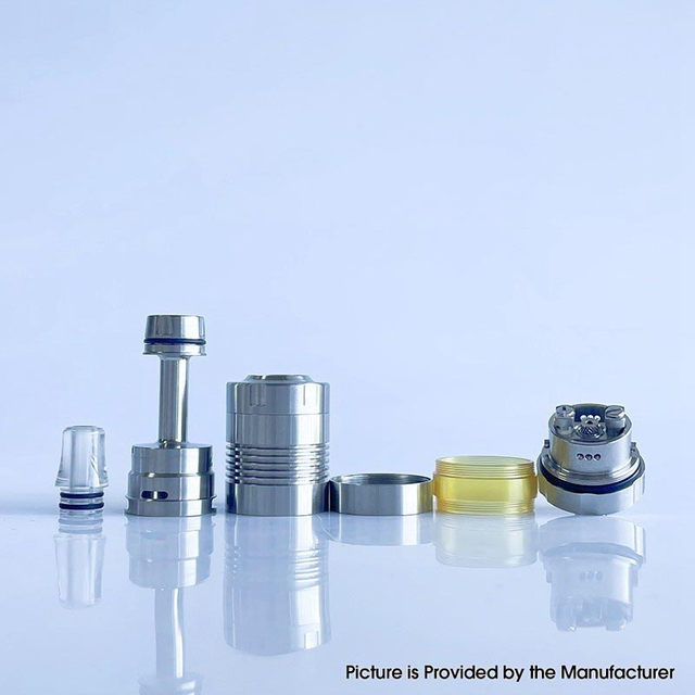 Rekavape BY KA V10 Standard Combo Radiator Style MTL RTA Atomizer 5.0ml, 22mm