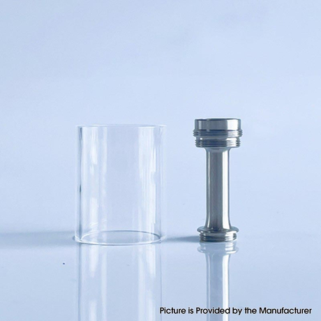 Rekavape Replacement Tank Tube + Chimney Kit for VMM Imperia Style RTA - Transparent, Glass + Stainless Steel