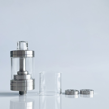 Rekavape VMM Imperia Style RTA Rebuildable Tank Atomizer 316 Stainless Steel + PEI, 5ml, DL / MTL Air Plate, 22mm