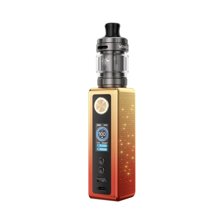 Authentic VOOPOO VINCI Spark100 100W Mod Kit with UFORCE-X Nano Tank 5~100W, 1 x 18650