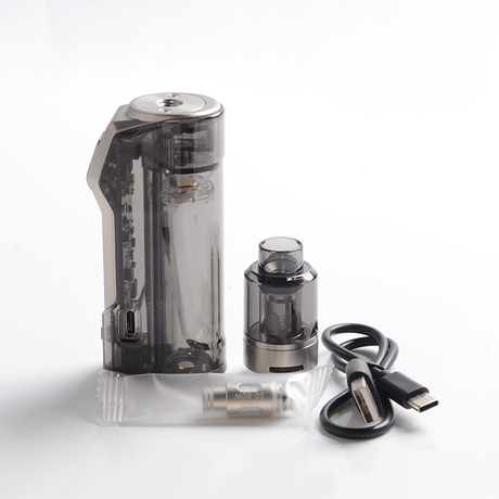 Authentic Rincoe Jellybox Mini 80W Box Mod with Jellytank Kit, 1 x 18650/20700/21700, 1~80W, 4.8ml, 0.3 / 0.15ohm