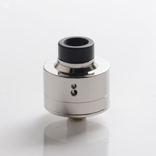 SXK Haku Venna Style RDA Rebuildable Dripping Atomizer w/ BF Pin - Silver, 316 Stainless Steel, 22mm Diam