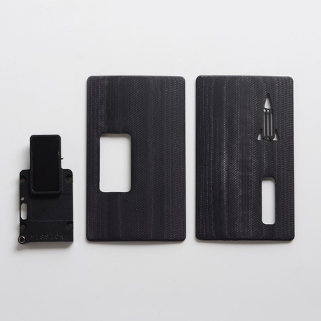 SXK Mission Style Replacement Switch + Back & Front Panel Kit for SXK BB Style / Billet DNA60 60W / 70W Mod Kit  G10
