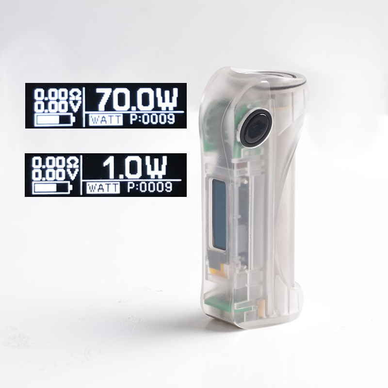정통-ultroner-inieno-70W-TC-VW- 변수-vape-box-mod-mod-translucent-ABS-170W-1-X-18650-SEVO-70-Chipset