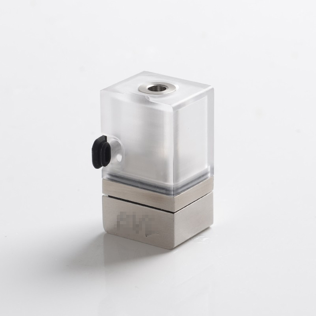EVL Dot Spot Polycarbonate Style RBA Bridge for DotMod DotAIO AIO Pod - Silver, 2.0ml, 1.0mm, 1.5mm, 2.0mm, 2.5mm, 3.0mm