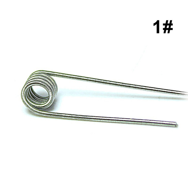 SXK ETU Pre-built Coil Wire for RDA / RTA Vape Atomizer - 0.5ohm, Ni80, Kernel 26GA + 38GA, Wrapped 0.4 + 0.1 (10 PCS)