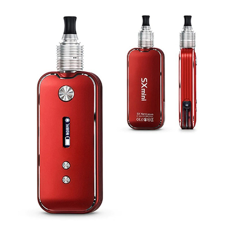 SXmini SX Nano Pod System 900mAh Vape Mod + 2.0ml SX ADA V2 Tank Atomizer Kit, 900mAh, 2.0ml, 0.6ohm