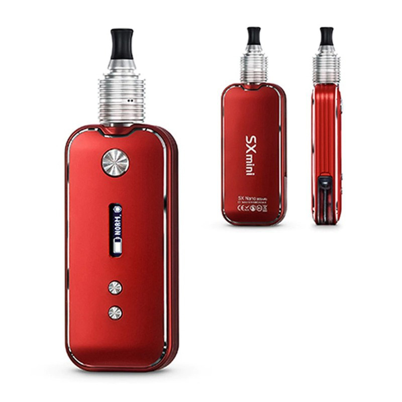 SXMINI SX NANO POD SYSTEM 900MAH VAPE MOD + 2,0 мл SX ADA V2 Atomizer Atomizer, 900 мАч, 2,0 мл, 0,6 Ом