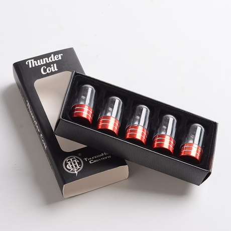 ThunderHead Creations THC Tauren MTL RTA Replacement Ni80 MTL Fused Clapton Coil - 0.6ohm, 30GA x 2 + 38GA (10 PCS)