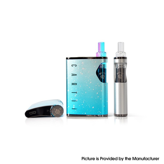 Authentic DAZZLEAF CARTii 2 in 1 Twist VV 510 Thread Oil / Wax Cartridge Battery 600mAh