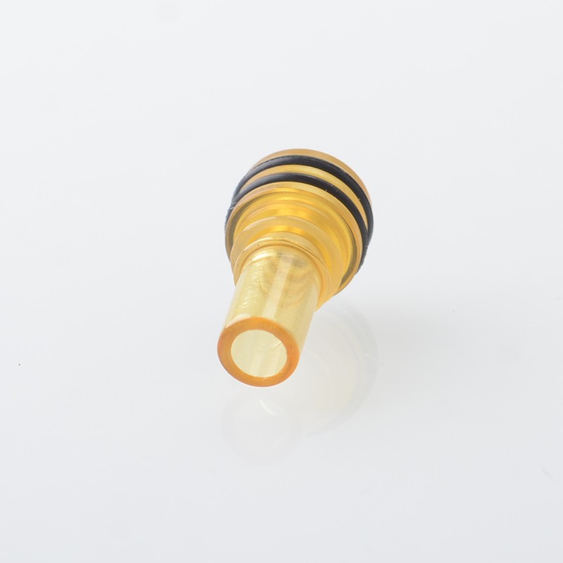 SXK Replacement Tank Tube + Drip Tip Adapter + Drip Tip Set for Monarchy OST Old School Style MTL RTA - Brown, PEI