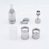 YFTK Ka V7 Style MTL RTA Atomizer with Nano Tank & Extension Kit – 3ml, 23mm, Silver