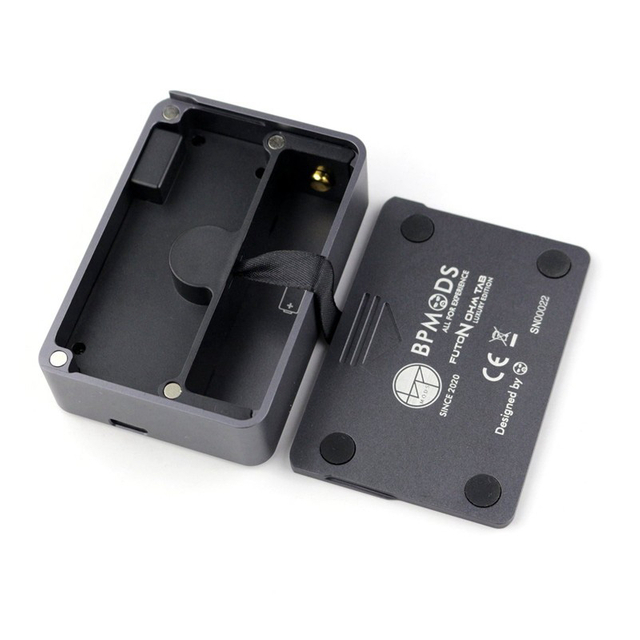 BP Mods Futon Ohm Tab, Aluminum Alloy, Luxury Edition, 1 x 18650