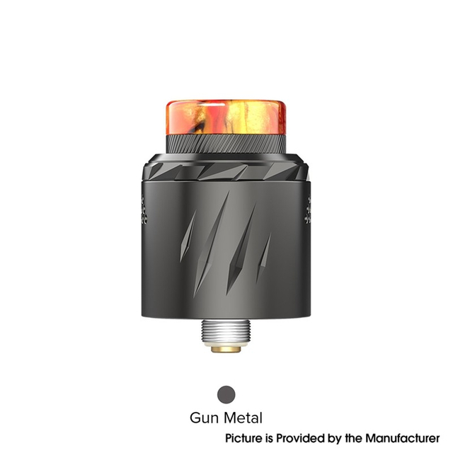 Authentic Vandy Vape Rath RDA Rebuildable Dripping Vape Atomizer Single / Dual Coil Configuration 24mm Diameter