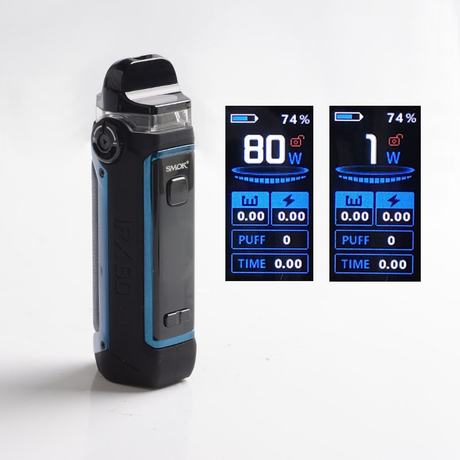 SMOKTech SMOK IPX 80 80W VW Pod Mod + 5.5ml RPM 2 Pod Cartridge Pod Kit, 1~80W, 3000mAh, 5.5ml