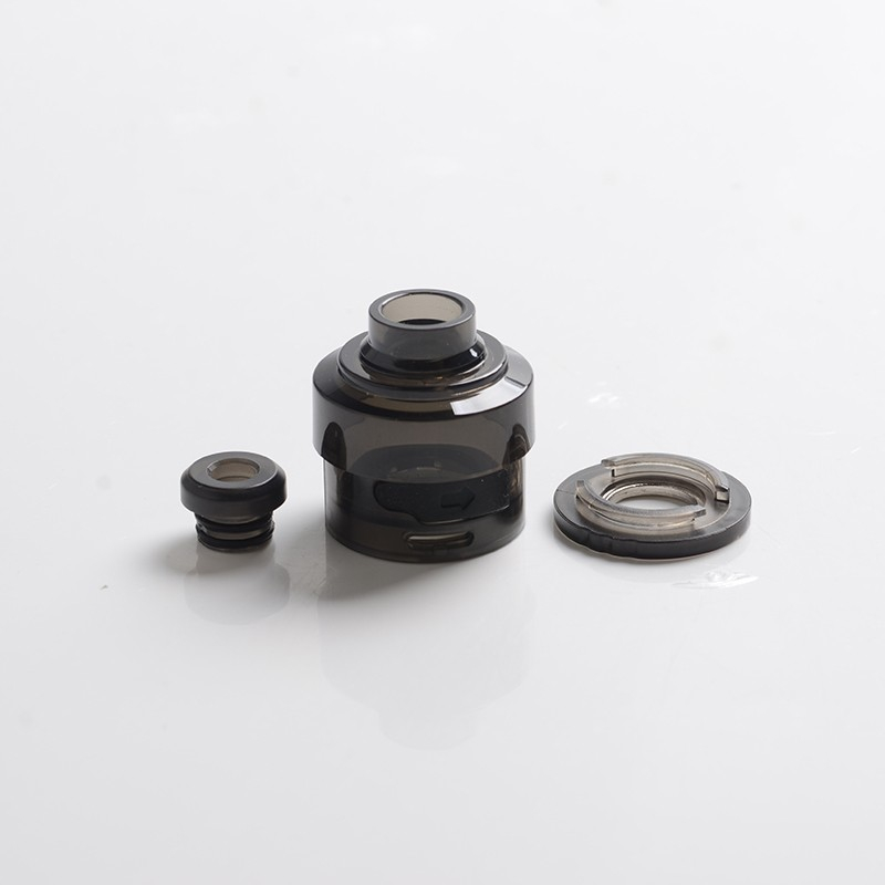 Asvape Hita Pod Vape Kit / Hita Ink Kit Resplication خرطوشة قرنة فارغة - أسود ، 3.0 مل.