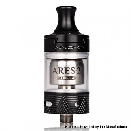 Innokin Ares 2 D22 MTL RTA Rebuildable Tank Vape Atomizer, 4.0ml, Cross Air Flow Control, 22mm Diameter
