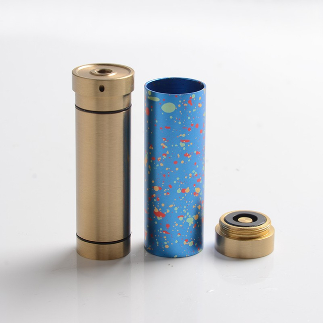 Apocalypse GEN 2 Style Mechanical Mod + RDA Rebuildable Dripping Atomizer Kit, Brass, 1 x 18650, 24.5mm Diameter
